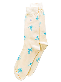 Pineapple Logo Sock