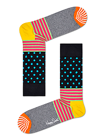 Happy Socks Stripe And Dot Sock