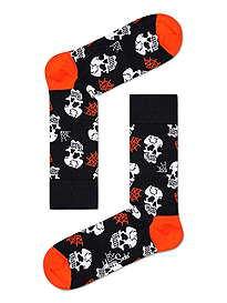 Happy Socks Halloween Skull