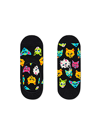 Happy Socks Funny Cat Liner