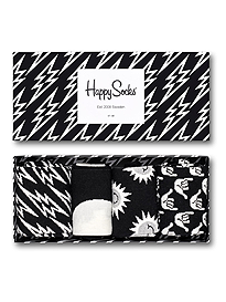 Happy Socks Black And White Gift Box